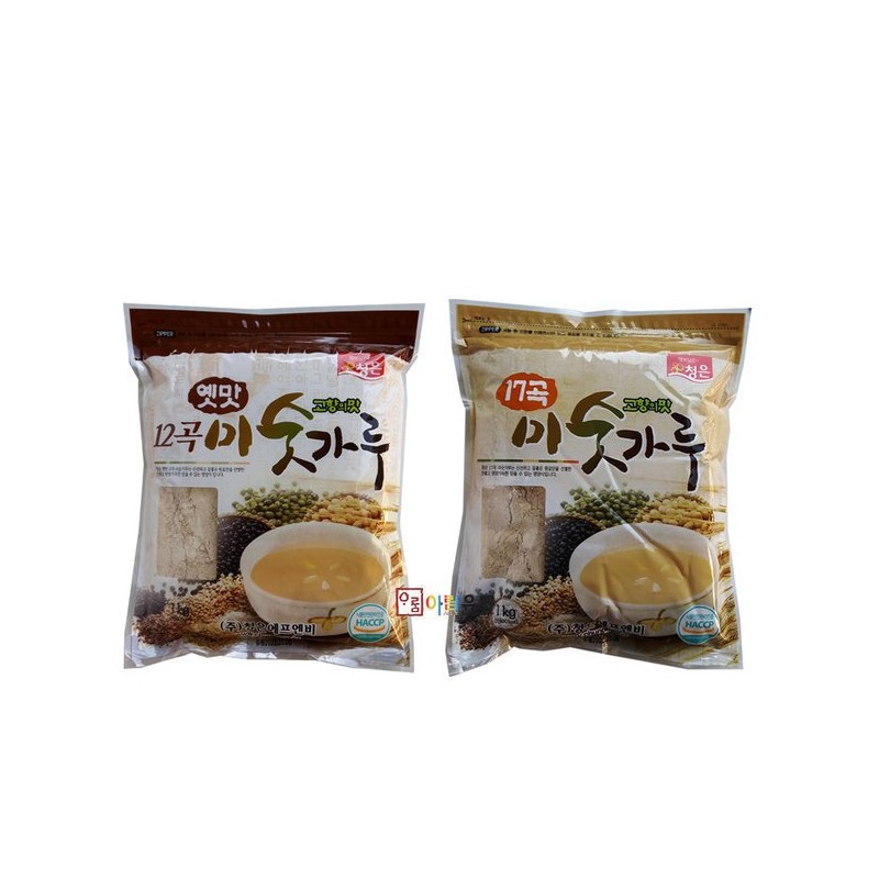 청은/17곡 미숫가루 1kg 선식 곡물가루 Cheong-eun/17 Grain Mix Powder 1kg