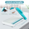 kjcbkcb Paper Cutter, 6in Cut Length Small Paper Cutter with