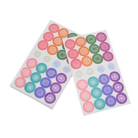 DOITOOL 20 Pcs Reinforcement Stickers Labels for Binders Notebooks Loose Leaf Paper for School Office Use Protects Punched Pages Versatile Reliable Document Repair