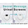 Secret Message Urinal Screen "Don't Drink and Drive" (10-Pack)