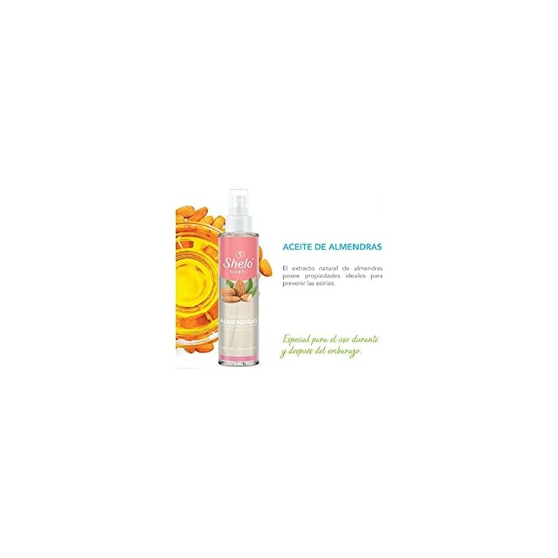 Kit con 2 Aceites De Almendras Anti Estrías, Hidrata Y