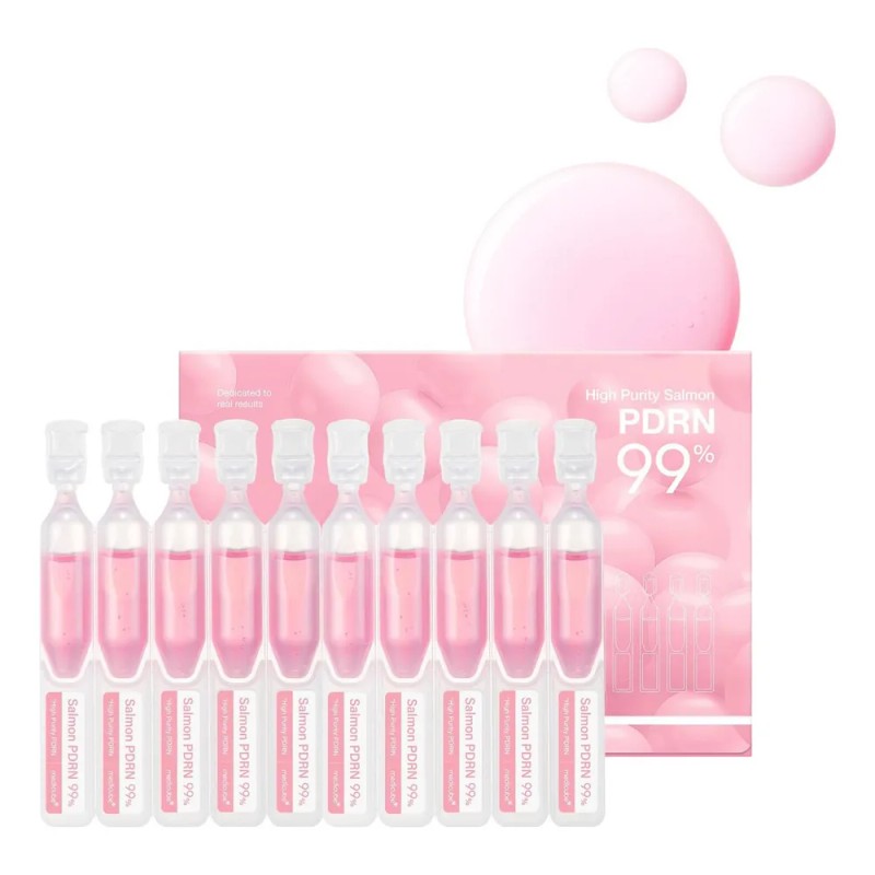 Ampulas Medicube 99% Pdrn Salmon Rosa 10 pcs One Day