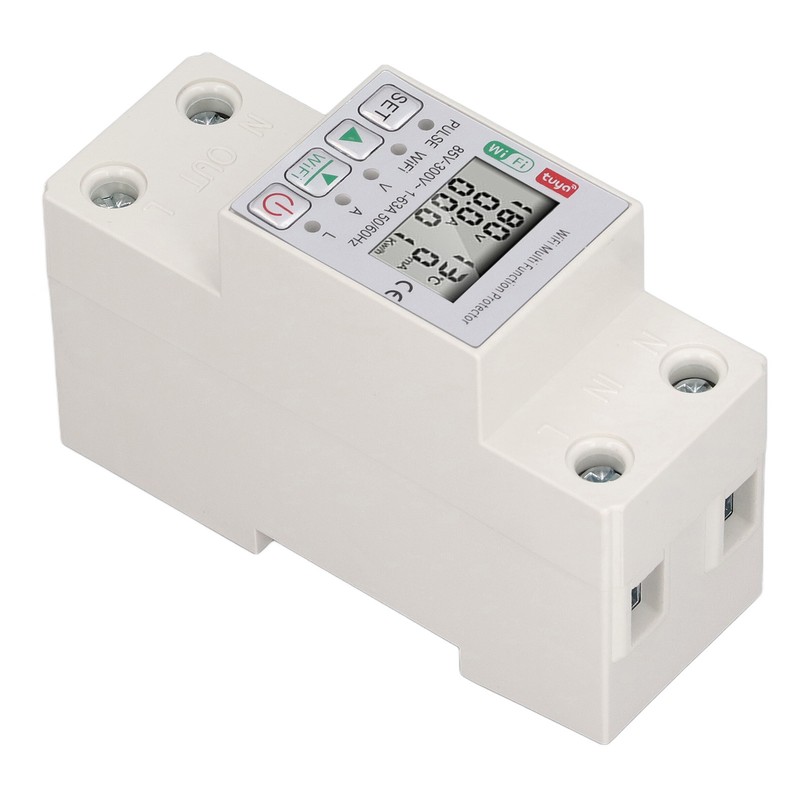 WiFi Smart Power Meter Switch for Tuya Energy Circuit Breaker