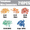 XINTAIHELE Telephone Wire Connector Kit 210PCS K1-UY/K2-UR/K3-UR2/K5/B Data Phone Wire