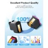 TECKKIN 63XL Ink Cartridges Black & Color Replacement Compatible for