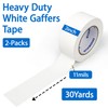 STIKBOND Heavy Duty White Gaffers Tape 2 inch x 30