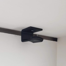 Headphone Mount Bracket Hanger (Large) Black