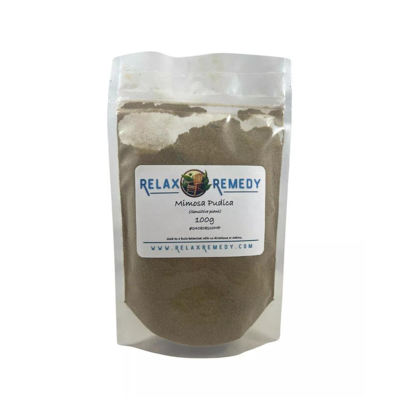 Relax Remedy Mimosa Pudica (Sensitive Plant) Powder Finely Ground Fresh