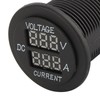 DC 12-24V Dual LED Digital Voltmeter Ammeter Amp Volt Meter