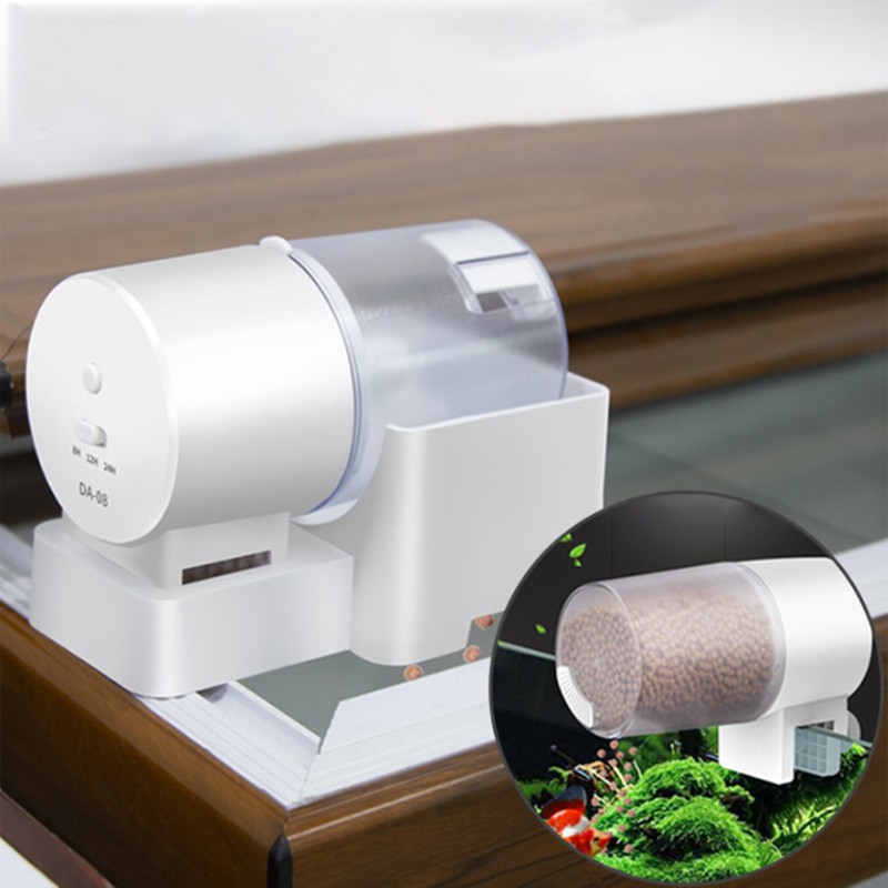 Automatic Fish Feeder Free Adjustable Feeding Amount Intelligent Timer Fish