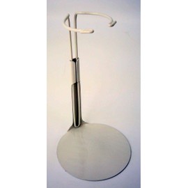 Kaiser Doll Stand 2101, Box of 12 - White Doll Stands for 8" to 11" Dolls and Action Figures