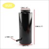 General Purpose Cylindrical Aluminum Reservoir Tank, 28.7 fl oz (800