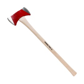 COUNCIL TOOL Double Bit Axe - 3.5 lb. Michigan Pattern Axe with 36" Straight Wooden Handle & Forged Steel Head - 35-2MR