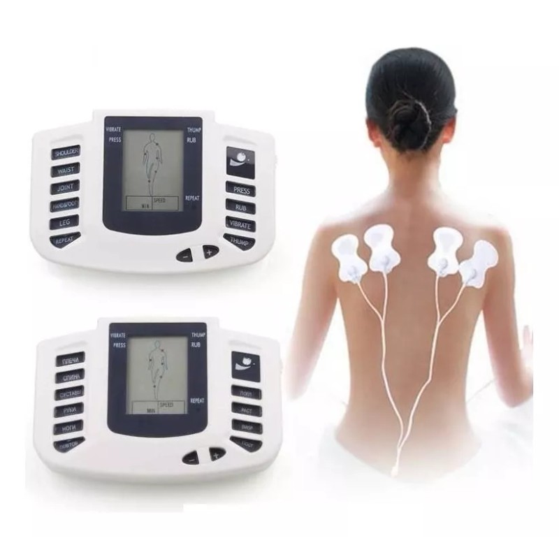 CkeyiN 10 Electrodos Parches Repuesto Electroestimulador Tens Ems