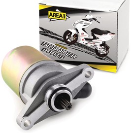 Area1 Replacement Starter Motor 50cc 4-Stroke Compatible with GY6 139QMB/QMA Sym Explorer Beeline Benero IVA JMStar