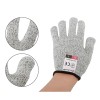 findmall 1 Pair M-Size Food Grade Kitchen Cut Resistant Gloves