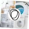 Operitacx 2Pcs Toilet Stool Liners Fixing Ring Durable Accessories for
