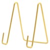 Large Brass Wire Stand, Set of 5, Gold Tablet Stand,