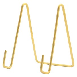 Large Brass Wire Stand, Set of 5, Gold Tablet Stand, Menu Stand, Book Stand, Recipe Stand and More
