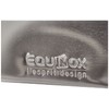 Equinox 516608 3 Stück Kuchenformen quadratisch Edelstahl 6,5 x 21 x 20,5 cm