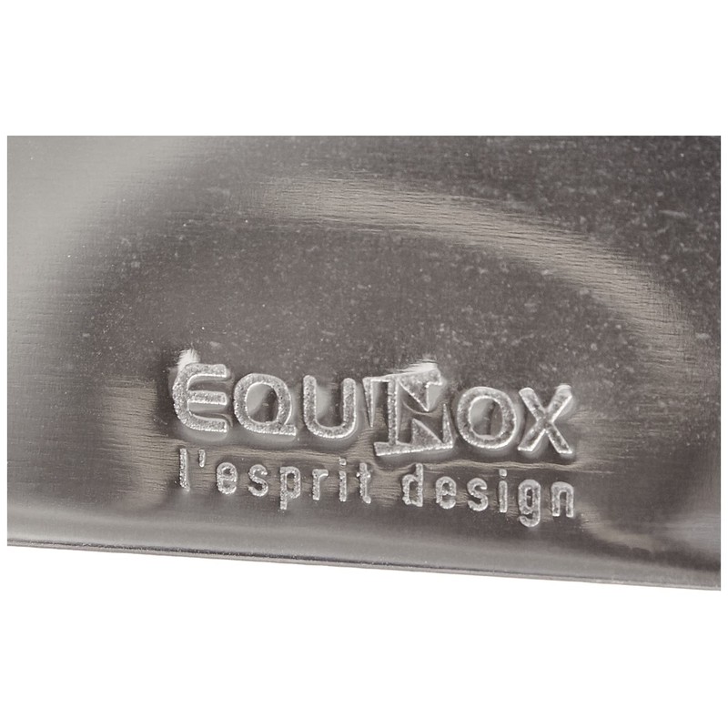 Equinox 516608 3 Stück Kuchenformen quadratisch Edelstahl 6,5 x 21 x 20,5 cm