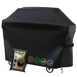 BBQ Cover,Barbecue Covers,BBQ Covers Waterproof Heavy Duty Large,Barbecue Cover,BBQ Covers-Oxford Fabric Waterproof, Windproof, Rip-Proof& UV Resistant (145x61x117CM)