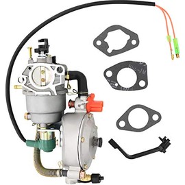 New manual choke Dual fuel carburetor LPG NG conversion kit 4.5-5.5KW GX390 188F