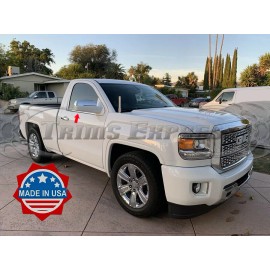 Trims Express 2014-2018 Chevy/GMC Silverado/Sierra Regular Cab 2Pc Chrome Window Sill Trim Sta