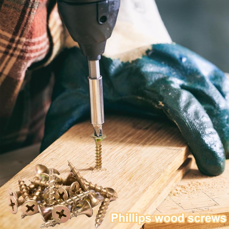 420 Piece Screw Set, M3, 6-30 mm, Wood Screws, Partial
