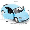 2012 Volkswagen Beetle Toy Car, Model Car in Scale 1:36