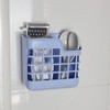 EIKS Plastic Utensil Holder Silverware Organizer Cutlery Drying Rack with