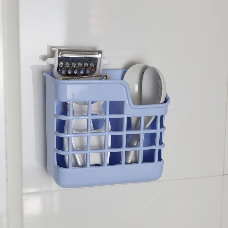 EIKS Plastic Utensil Holder Silverware Organizer Cutlery Drying Rack with