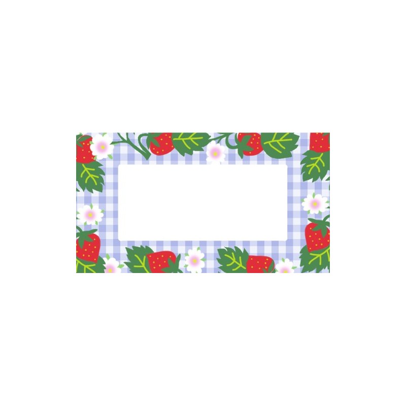 Nutley's 96 Fruity Jam Jar Labels, Four Designs