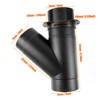 75mm Parking Heater 3 Way Air Ducting Elbow Pipe, ZDHQLHJ