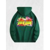 Hip - Hop Graffiti Hoodie 100% Cotton US Warehouse 7