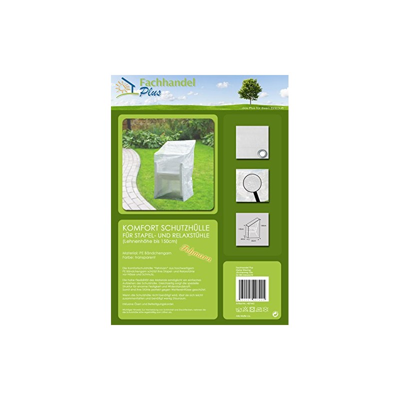 Specialist Plus 407445 Comfort Protective Cover for Stackable Chairs Cover