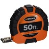 Keson ST18M503X Closed-ABS Housing Steel Tape Measures, Speed Rewind (Graduations: