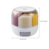 Xuthusman 10KG 360° Rotating Storage Dispenser 6 in1 Kitchen Pantry