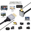 chenyang HDMI 2.1 Cable,HDMI Male to Mini HDMI Male 90