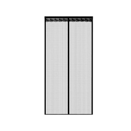 Magnetic Screen Door, Mesh Fly Curtain, Top-to-Bottom Seal Automatically, Curtain for Balcony Sliding Doors Living Room-90×200mm