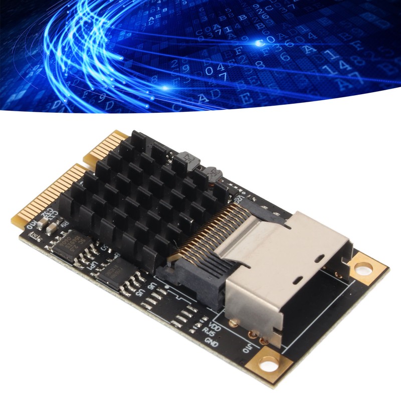 Mini PCIE Expansion Card 4 SATA 3.0 6Gb/s RAID MSI