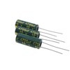 Cermant 10pcs 10V 4700UF Capacitor 10x25MM(0.39x0.98in) High Frequency Aluminum Electrolytic