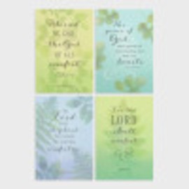 DaySpring - Sympathy King James Version - 4 Design Assortment with Scripture - 12 Boxed Cards and Envelopes