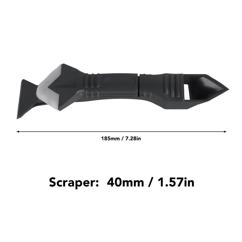 2PCS Razor Blade Scraper 3 In 1 Multifunctional Glue Stripping