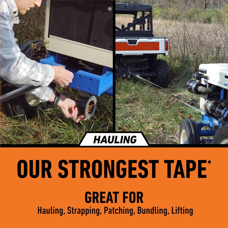 Ultimate Gorilla Tape, High Tensile Cloth with Double-Thick Adhesive for