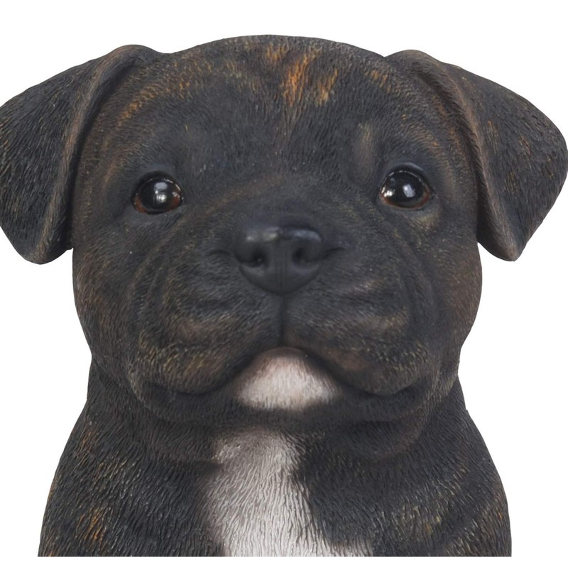 Vivid Arts - Pet Pals Brindle Staffordshire Home or Garden