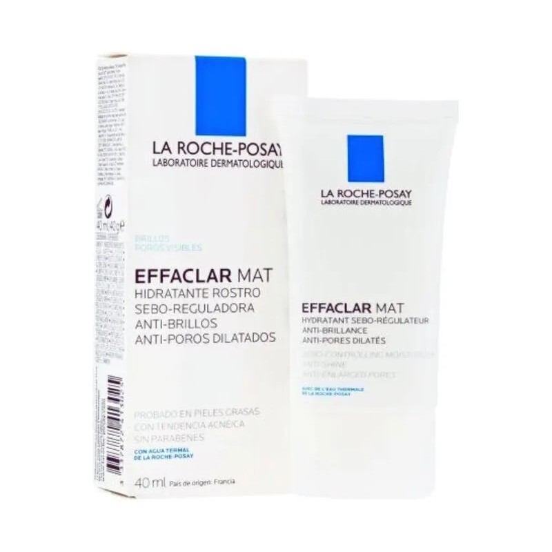 Roche Posay Crema Facial Effaclar Mat 40ml Pieles Grasas Tendencia
