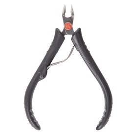 Mundial 171-PR Cuticle Nipper Stainless Steel tip with Ergonomic Handles Black