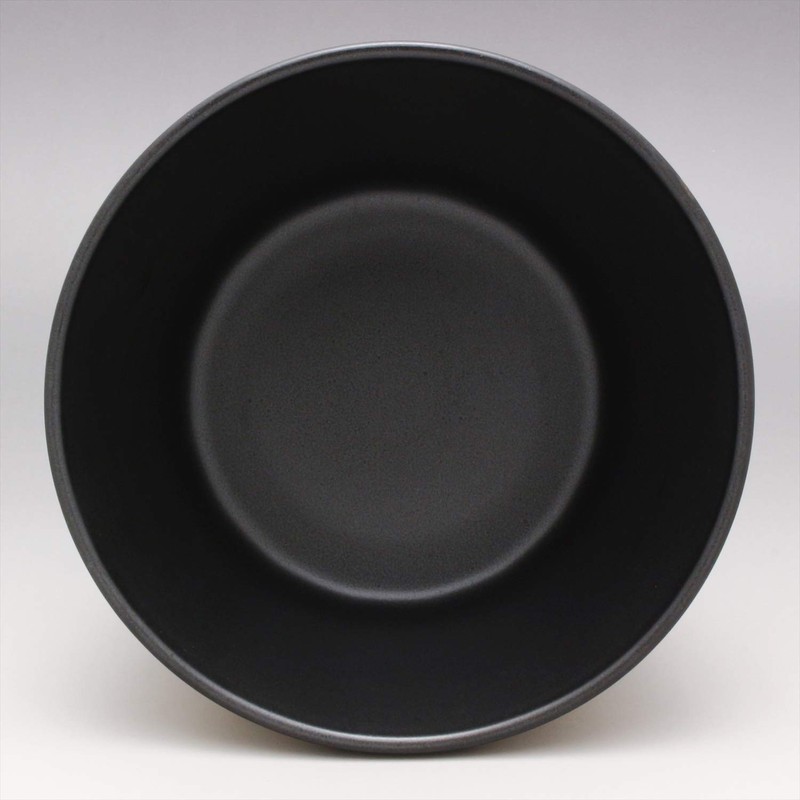 Hasami Ware Don 105225 635 Bowl, L, Earth, Black Mat