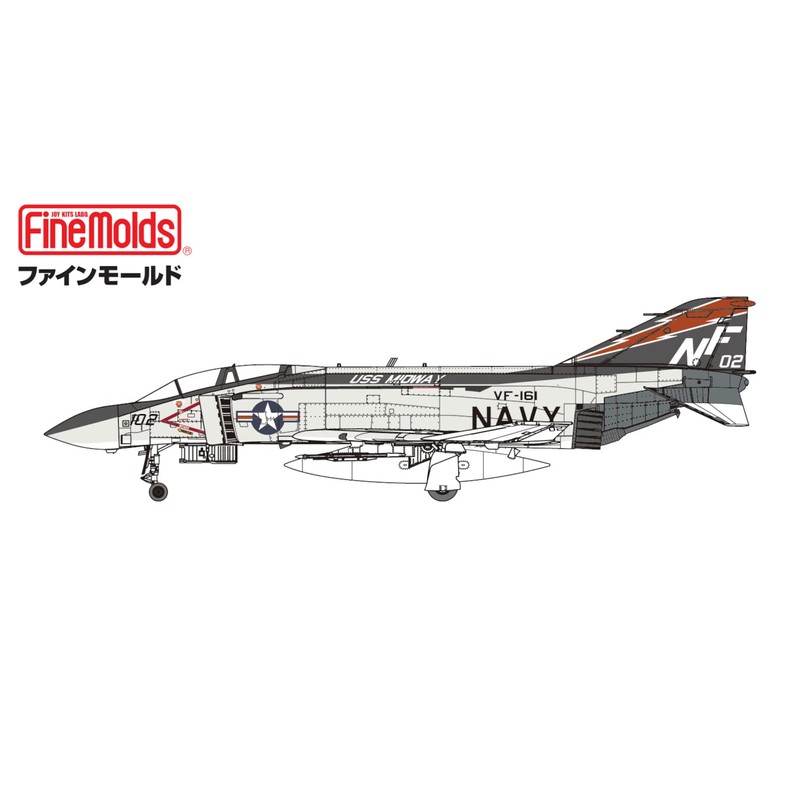 Fine-Mold 1/72 Aircraft Series US Navy F-4J Fighter Midway 1978